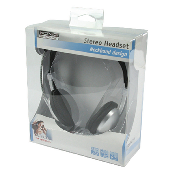 CMP-HEADSET110 Headset on-ear 2x 3.5 mm geen ingebouwde microfoon zwart Verpakking foto